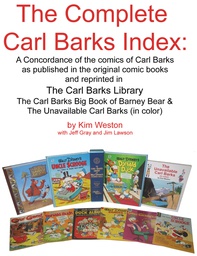 [9781535555432] COMPLETE CARL BARKS INDEX
