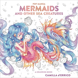 [9780399582257] POP MANGA MERMAIDS OTHER SEA CREATURES COLORING BOOK