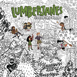 [9781684152094] LUMBERJANES COLORING BOOK