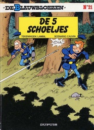 [9789031409402] Blauwbloezen 21 De Vijf schoeljes