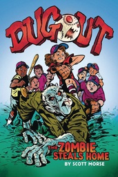 [9781338188097] DUGOUT 1 ZOMBIE STEALS HOME