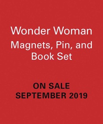 [9780762468324] WONDER WOMAN MAGNET PIN & BOOK SET