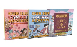 [9781620106778] OUR SUPER ADVENTURE TRAVELOGUE AMERICA & CANADA