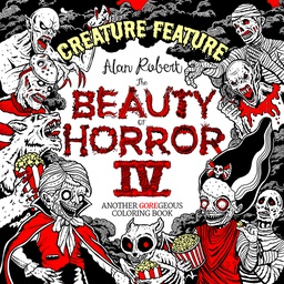[9781684057085] BEAUTY OF HORROR CREATURE FEATURE COLORING BOOK