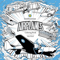 [9781684058204] AIRPLANE SMITHSONIAN COLORING BOOK