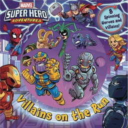 [9780794447045] MARVEL SUPER HERO ADV VILLAINS ON THE RUN BOARD BOOK