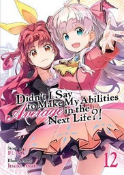 [9781645058182] DIDNT I SAY MAKE MY ABILITIES AVERAGE 12 NOVEL