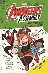 [9781338587197] MARVEL AVENGERS ASSEMBLY NOVEL 2 SINISTER SUBSTITUTE