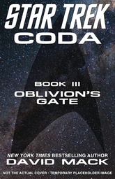 [9781982159672] STAR TREK CODA NOVEL 3 OBLIVIONS GATE
