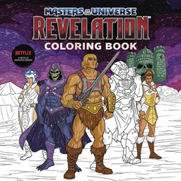 [9781499812770] MASTERS OF THE UNIVERSE REVELATION OFF COLORING BOOK