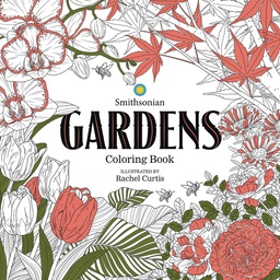 [9781684058891] GARDENS SMITHSONIAN COLORING BOOK