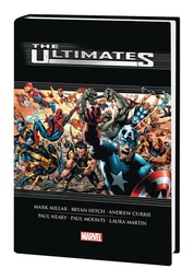 [9781302945664] ULTIMATES BY MILLAR & HITCH OMNIBUS HITCH ULTIMATES 2 COVER [NEW PRINTING 2, DM ONLY, GATEFOLD]