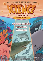 [9781250269447] SCIENCE COMICS BOXED SET CORAL REEFS SHARKS WHALES