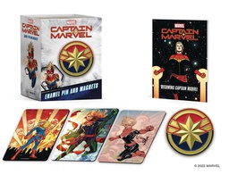 [9780762479993] MARVEL CAPTAIN MARVEL ENAMEL PIN & MAGNETS