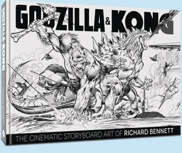 [9781951038571] GODZILLA & KONG CINEMATIC STORYBOARD ART OF RICHARD BENNETT