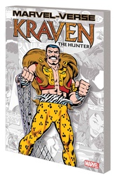 [9781302950644] MARVEL-VERSE KRAVEN THE HUNTER