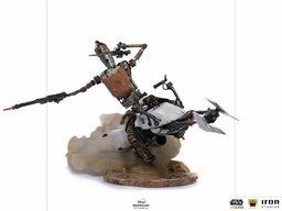 [609963128235] Star Wars: The Mandalorian - Deluxe IG-11 and The Child 1:10 Scale Statue