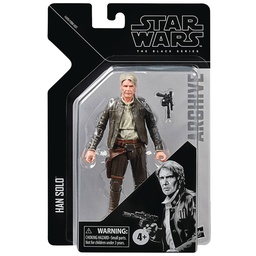 [5010993981809] STAR WARS BLACK ARCHIVES 6 INCH HAN SOLO ACTION FIGURE