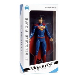 [0054382039721] Justice League Superman Bendable Action Figure