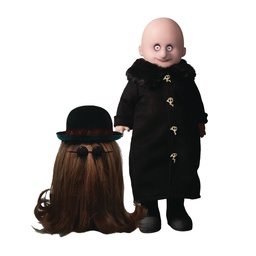 [696198996456] LIVING DEAD DOLLS - ADDAMS FAMILY - UNCLE FESTER & IT DOLL SET