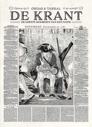 [9789085527459] Krant 1 De eerste woorden van een Natie